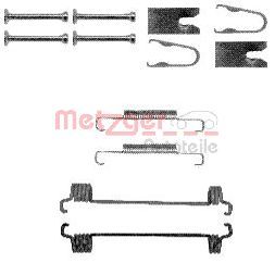 METZGER AUTOTEILE 105-0875 Accessory Kit, parking brake shoes