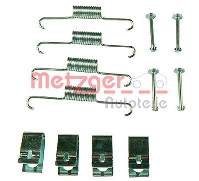 METZGER AUTOTEILE 105-0884 Accessory Kit, parking brake shoes