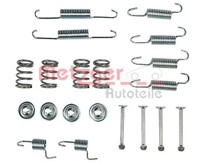 Accessory Kit, parking brake shoes METZGER AUTOTEILE 105-0025