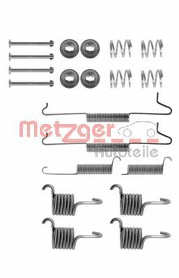 Accessory Kit, brake shoes METZGER AUTOTEILE 105-0649