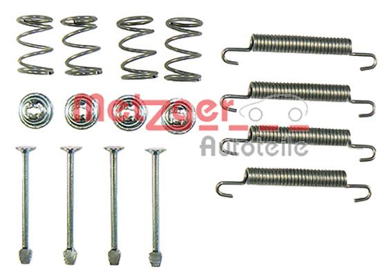 METZGER AUTOTEILE 105-0711 Accessory Kit, parking brake shoes