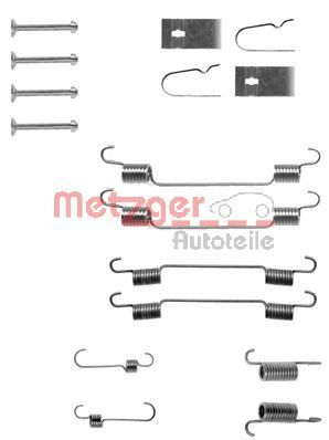METZGER AUTOTEILE 105-0722 Accessory Kit, brake shoes