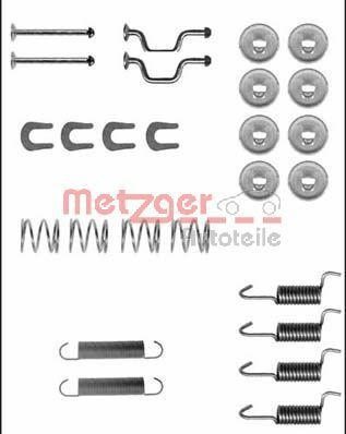 METZGER AUTOTEILE 105-0810 Accessory Kit, parking brake shoes