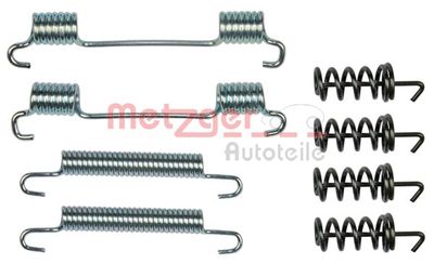 Accessory Kit, parking brake shoes METZGER AUTOTEILE 105-0868