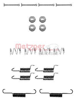 METZGER AUTOTEILE 105-0871 Accessory Kit, parking brake shoes