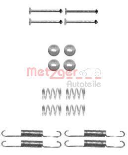 Accessory Kit, parking brake shoes METZGER AUTOTEILE 105-0880