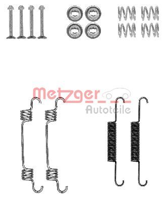 METZGER AUTOTEILE 105-0887 Accessory Kit, parking brake shoes