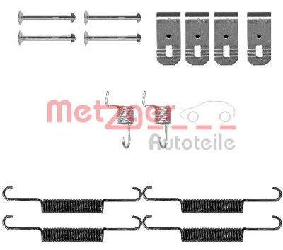 Accessory Kit, parking brake shoes METZGER AUTOTEILE 105-0895