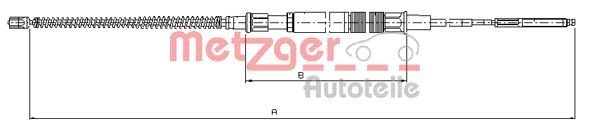 METZGER AUTOTEILE 10.7409 Cable Pull, parking brake