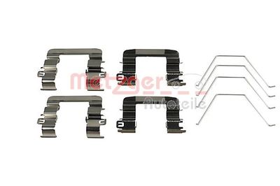 Accessory Kit, disc brake pad METZGER AUTOTEILE 109-0016