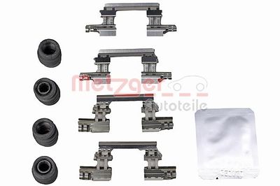 Accessory Kit, disc brake pad METZGER AUTOTEILE 109-0027
