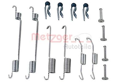 Accessory Kit, disc brake pad METZGER AUTOTEILE 109-0030