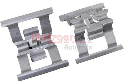 Accessory Kit, disc brake pad METZGER AUTOTEILE 109-0031