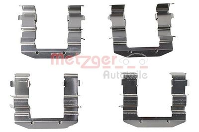 Accessory Kit, disc brake pad METZGER AUTOTEILE 109-0037