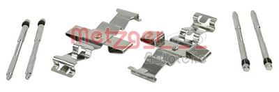 Accessory Kit, disc brake pad METZGER AUTOTEILE 109-0042