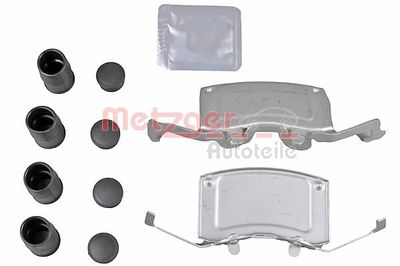 Accessory Kit, disc brake pad METZGER AUTOTEILE 109-0051