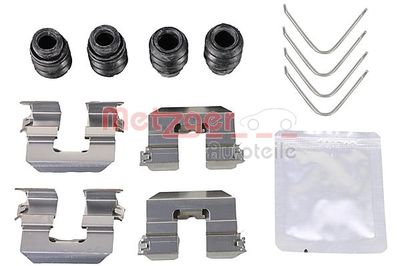 Accessory Kit, disc brake pad METZGER AUTOTEILE 109-0058