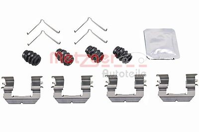 Accessory Kit, disc brake pad METZGER AUTOTEILE 109-0089