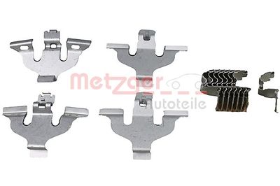 Accessory Kit, disc brake pad METZGER AUTOTEILE 109-0092