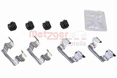 Accessory Kit, disc brake pad METZGER AUTOTEILE 109-0096