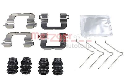 Accessory Kit, disc brake pad METZGER AUTOTEILE 109-0099
