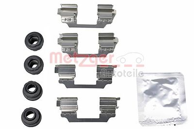 Accessory Kit, disc brake pad METZGER AUTOTEILE 109-0101