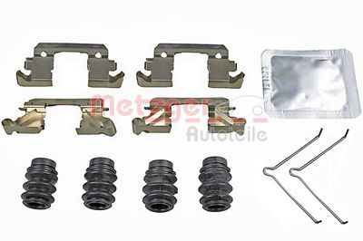 Accessory Kit, disc brake pad METZGER AUTOTEILE 109-0113