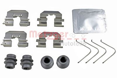 Accessory Kit, disc brake pad METZGER AUTOTEILE 109-0117