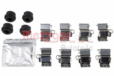 Accessory Kit, disc brake pad METZGER AUTOTEILE 109-0156