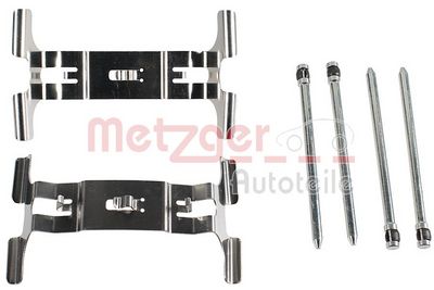 Accessory Kit, disc brake pad METZGER AUTOTEILE 109-0195