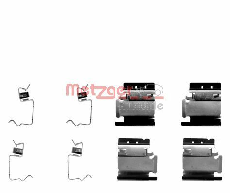 METZGER AUTOTEILE 109-1218 Accessory Kit, disc brake pad