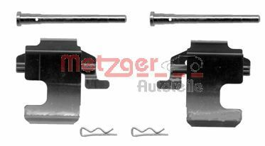 Accessory Kit, disc brake pad METZGER AUTOTEILE 109-1273