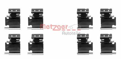 Accessory Kit, disc brake pad METZGER AUTOTEILE 109-1298