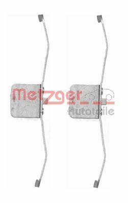 Accessory Kit, disc brake pad METZGER AUTOTEILE 109-1639
