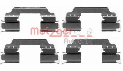 METZGER AUTOTEILE 109-1649 Accessory Kit, disc brake pad