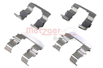 Accessory Kit, disc brake pad METZGER AUTOTEILE 109-1665