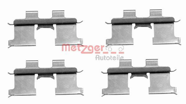 METZGER AUTOTEILE 109-1667 Accessory Kit, disc brake pad