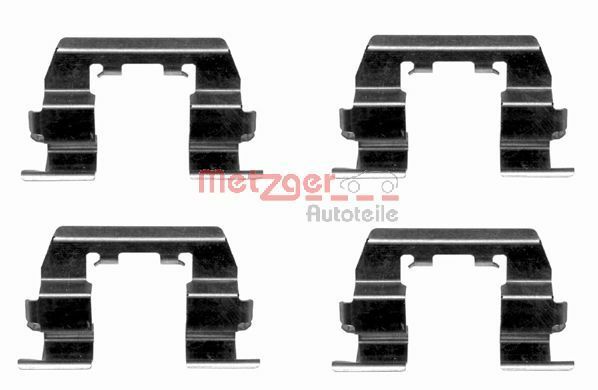 METZGER AUTOTEILE 109-1669 Accessory Kit, disc brake pad