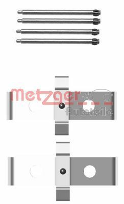 Accessory Kit, disc brake pad METZGER AUTOTEILE 109-1674