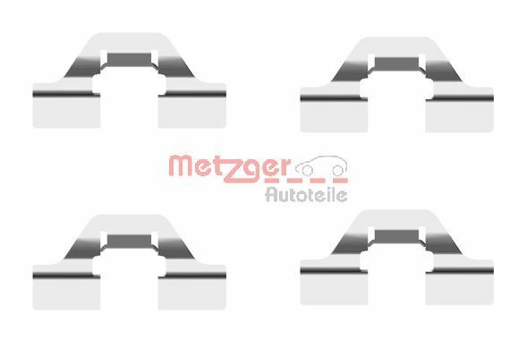 METZGER AUTOTEILE 109-1684 Accessory Kit, disc brake pad