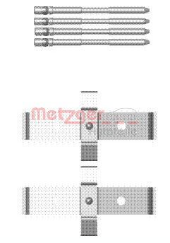 METZGER AUTOTEILE 109-1694 Accessory Kit, disc brake pad