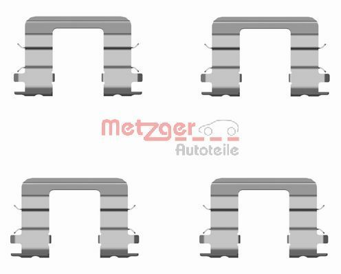 METZGER AUTOTEILE 109-1696 Accessory Kit, disc brake pad