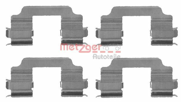 METZGER AUTOTEILE 109-1709 Accessory Kit, disc brake pad