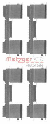 METZGER AUTOTEILE 109-1729 Accessory Kit, disc brake pad
