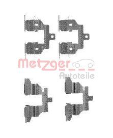 Accessory Kit, disc brake pad METZGER AUTOTEILE 109-1737