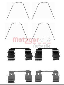 METZGER AUTOTEILE 109-1743 Accessory Kit, disc brake pad