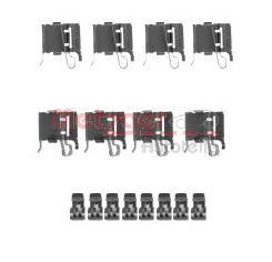 Accessory Kit, disc brake pad METZGER AUTOTEILE 109-1748