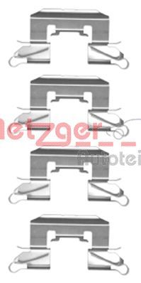 METZGER AUTOTEILE 109-1772 Accessory Kit, disc brake pad