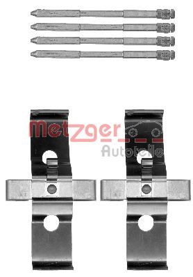Accessory Kit, disc brake pad METZGER AUTOTEILE 109-1796