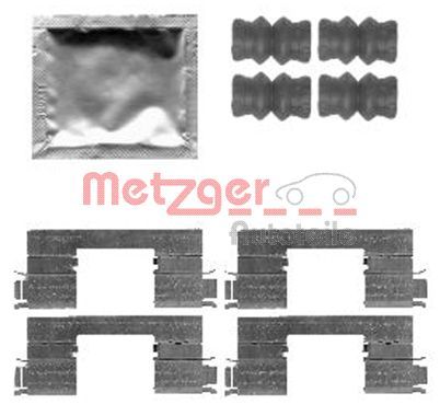METZGER AUTOTEILE 109-1798 Accessory Kit, disc brake pad
